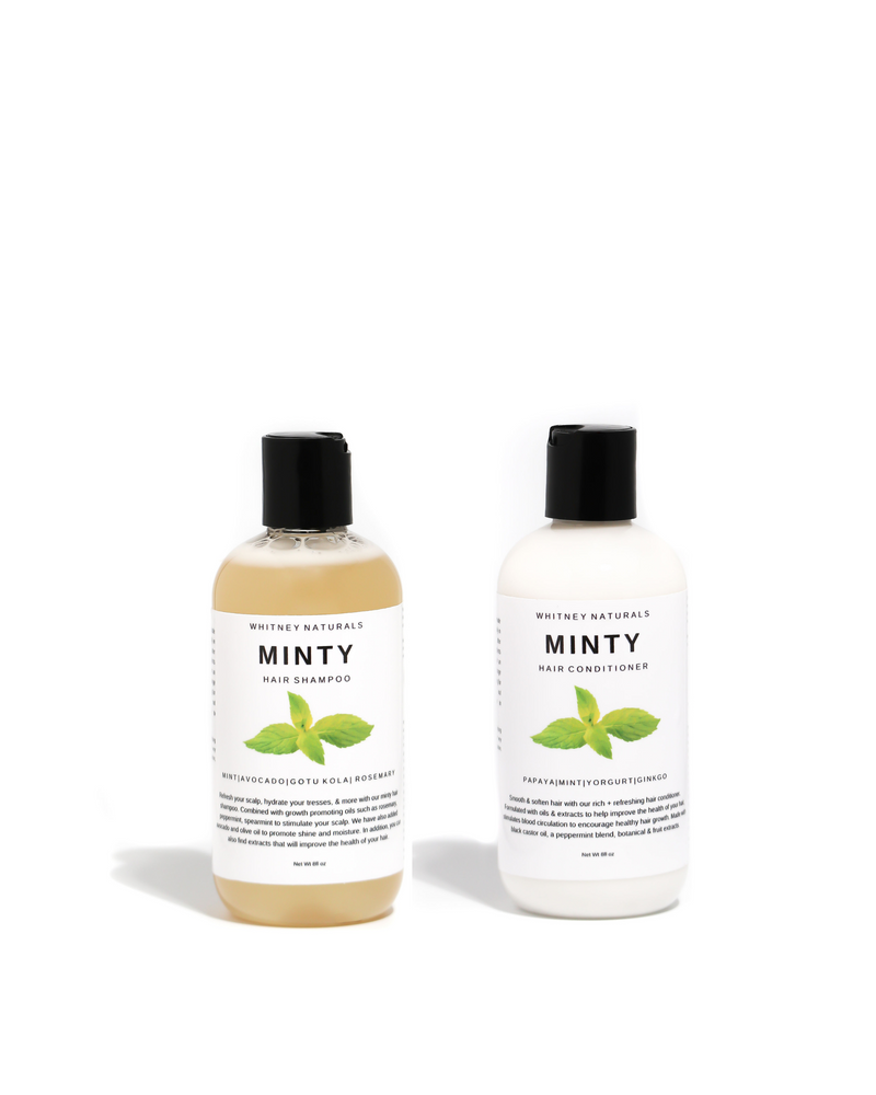 Minty hair set - WHITNEYSNATURALS