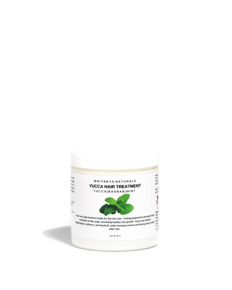 Yucca Baobab Mint Hair Treatment - WHITNEYSNATURALS