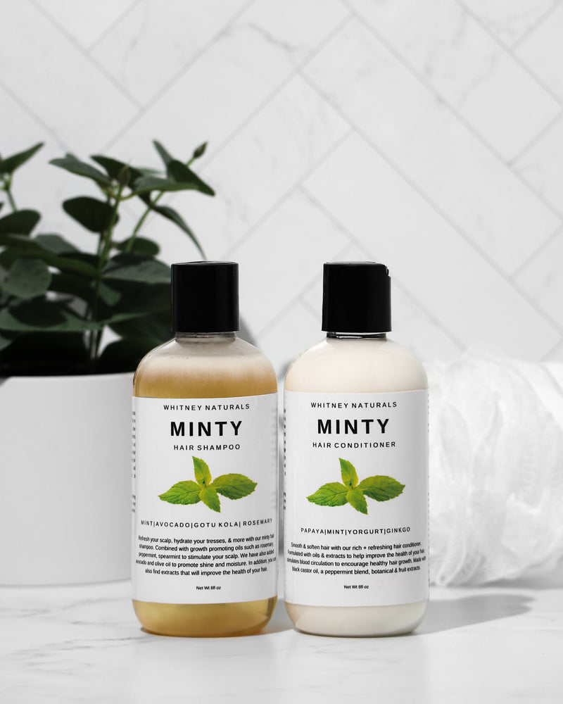 Minty hair set - WHITNEYSNATURALS