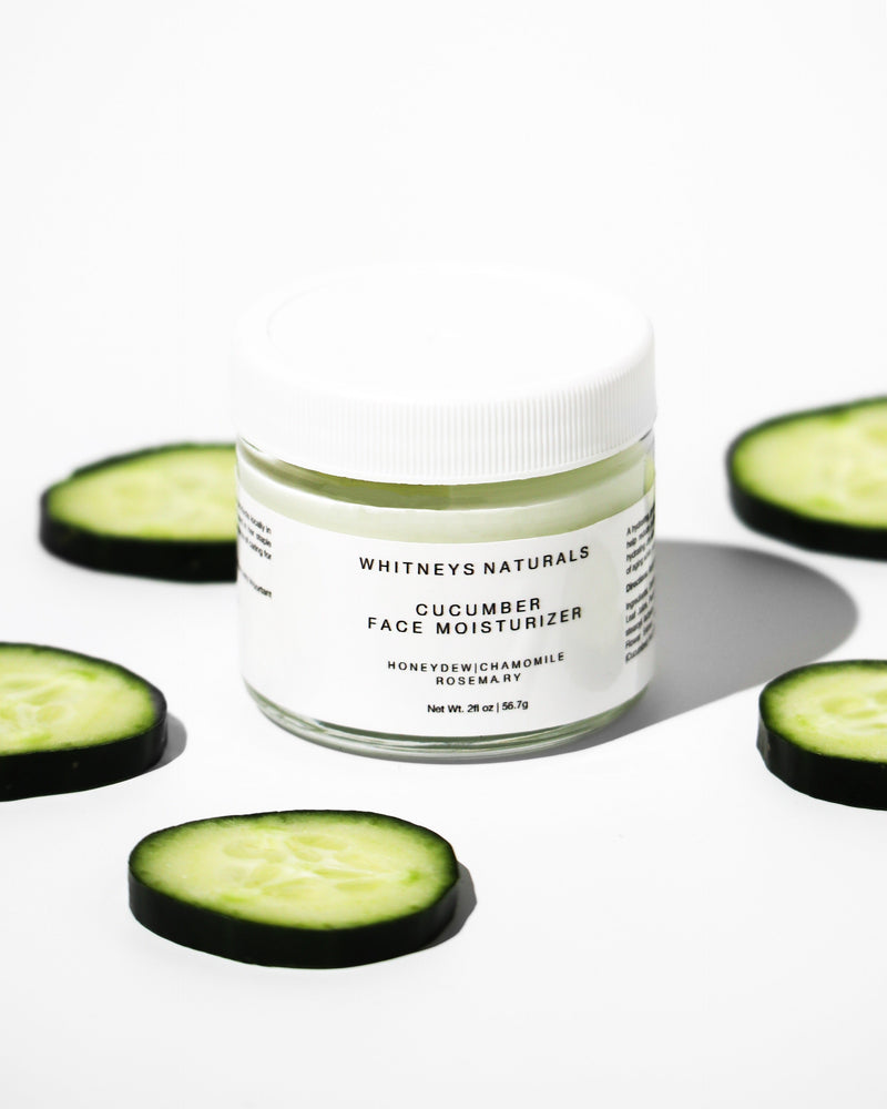 Cucumber Face Moisturizer - WHITNEYSNATURALS