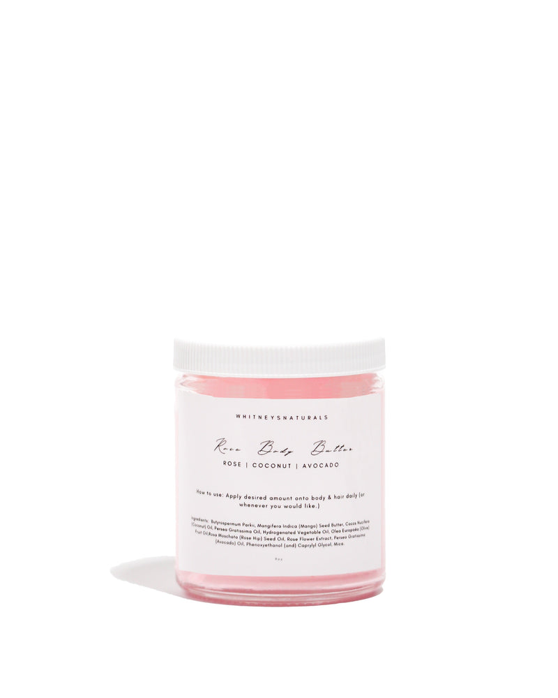 Rose Body Butter - WHITNEYSNATURALS