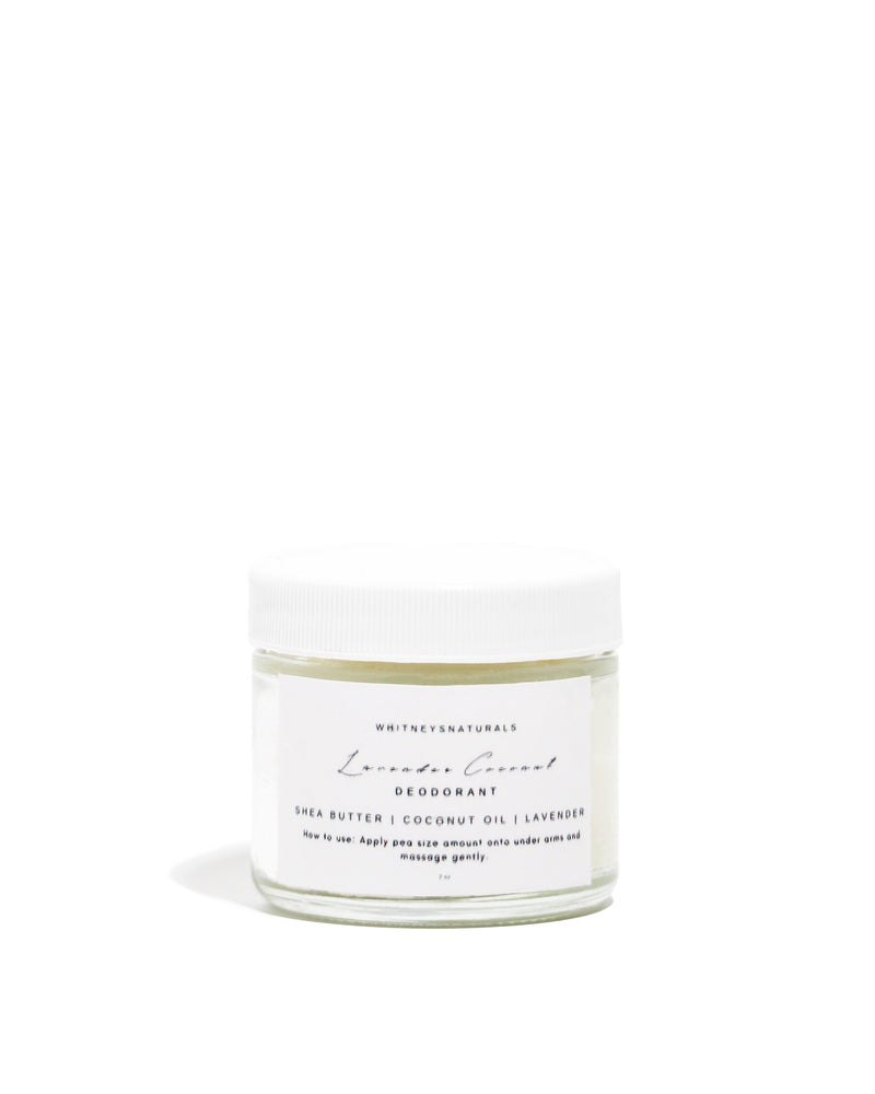 Lavender Coconut Deodorant - WHITNEYSNATURALS