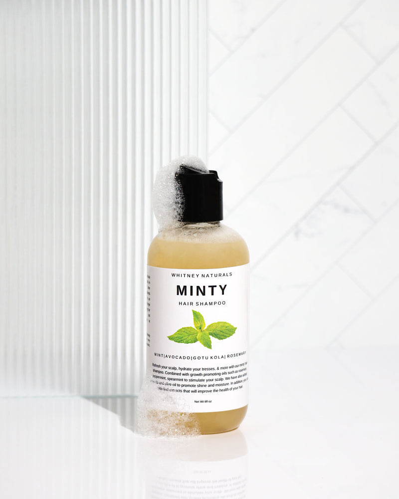 Minty Hair Shampoo - WHITNEYSNATURALS