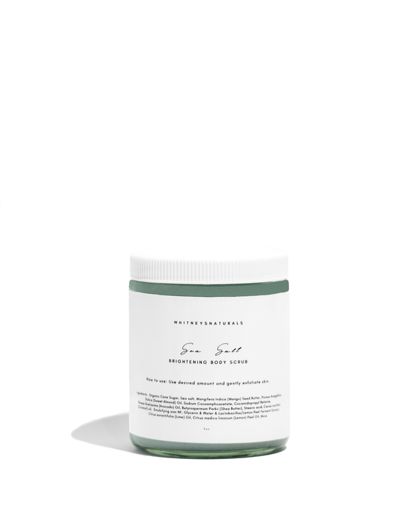 Sea Salt body scrub - WHITNEYSNATURALS