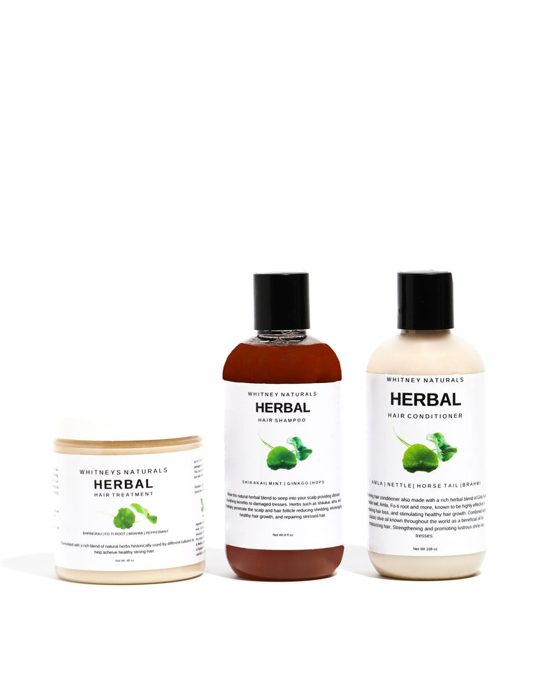 Herbal hair care set - WHITNEYSNATURALS