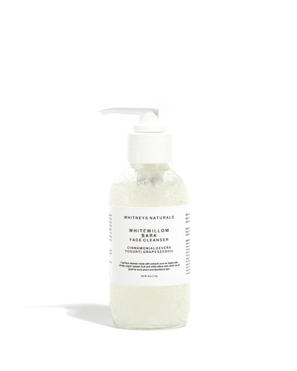 White willow bark face cleanser - WHITNEYSNATURALS